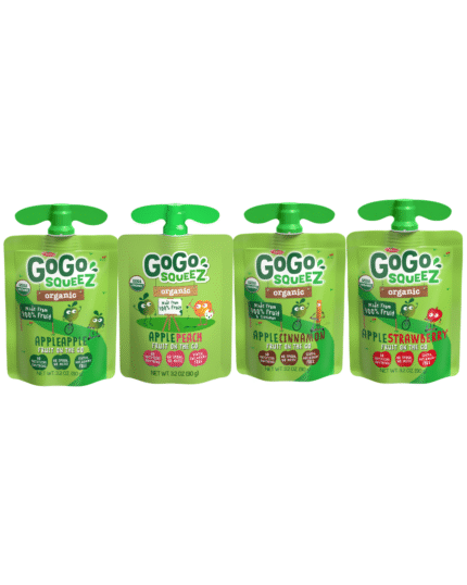 GoGo squeeZ Fruit Organic Variety Pack 28 Pouches