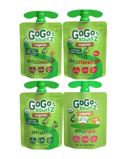GoGo squeeZ Organic Applesauce On-The-Go Variety Pack