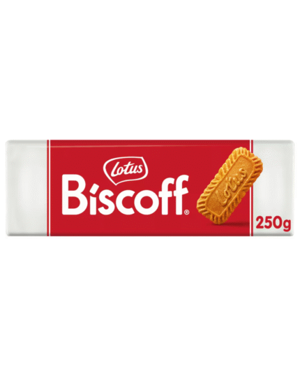 Lotus Biscoff Cookies 250g (4 Packs) – Original Caramelised Biscuit Snack