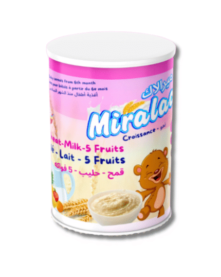 Miralac Wheat Milk 5 Fruits Baby Cereal