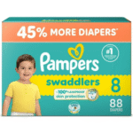 Pampers Swaddlers Size 8 Diapers (88 Count)
