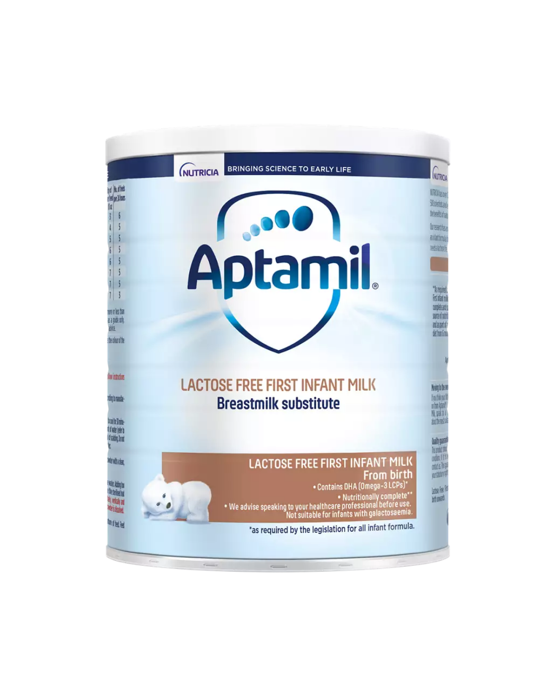 Aptamil Lactose Free First Infant Milk From Birth 400g Aptamil Lactose Free First Infant Milk From Birth 400g