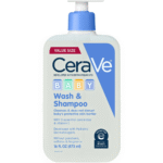 CeraVe Baby Wash & Shampoo 473ml (16oz)