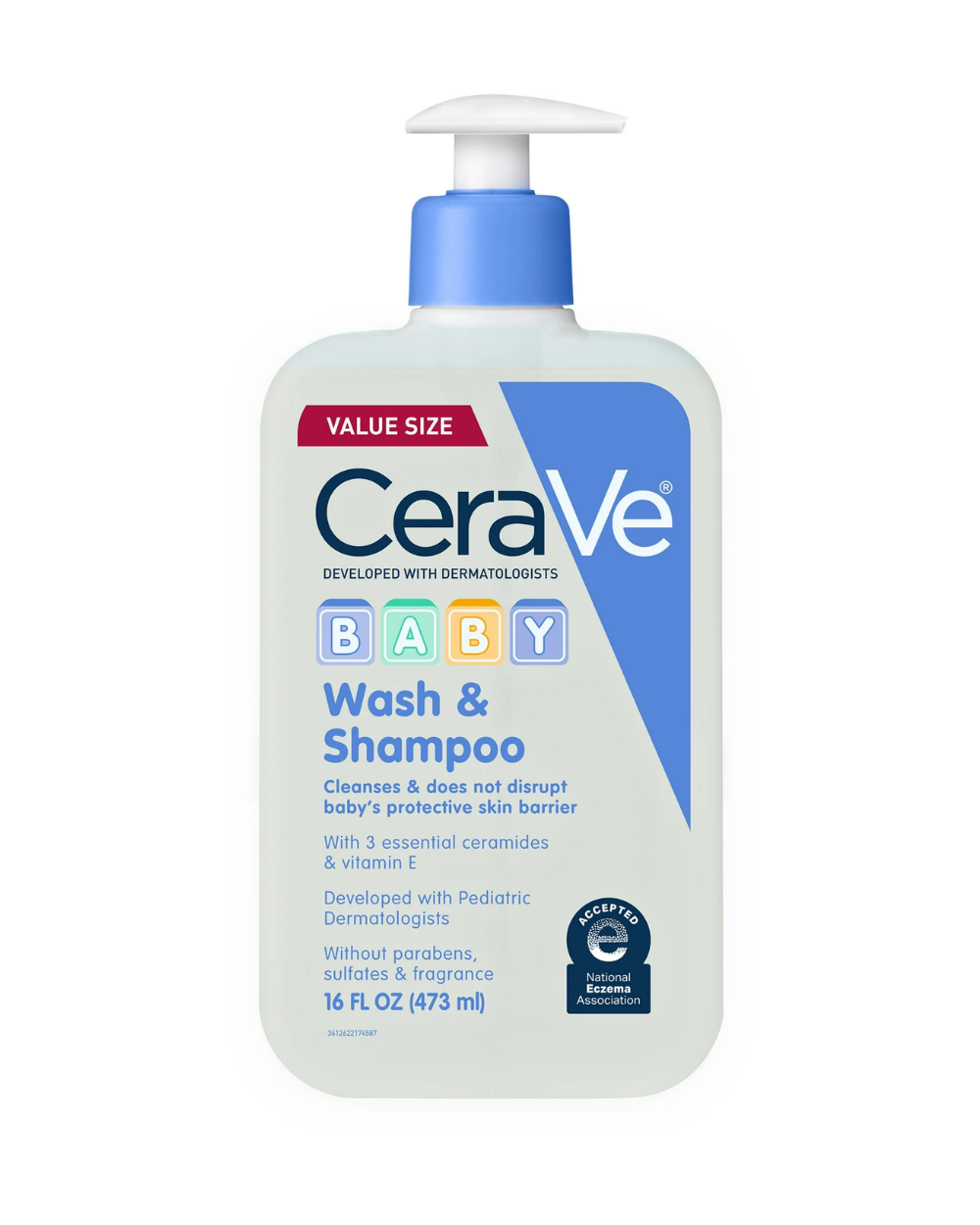 CeraVe Baby Wash & Shampoo 473ml (16oz) CeraVe Baby Wash & Shampoo 473ml (16oz)