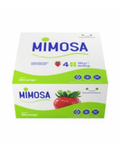 Mimosa Strawberry Yogurt (Morango Yogurt) 4 x 120g