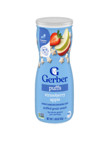 Gerber Puffs Strawberry Apple Baby Snack 42g