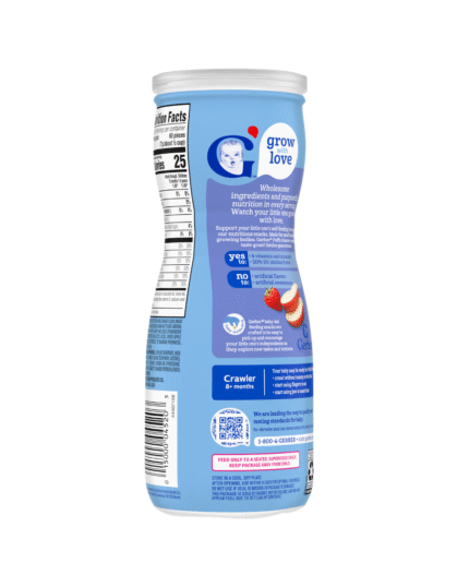 Gerber Puffs Strawberry Apple Baby Snack 42g