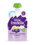 Little Freddie Organic Blueberry & Banana Yoghurt Pouch (90g)