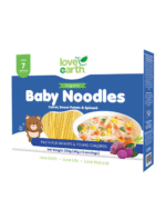 Love Earth Organic Baby Noodles with Carrot, Sweet Potato & Spinach 200g