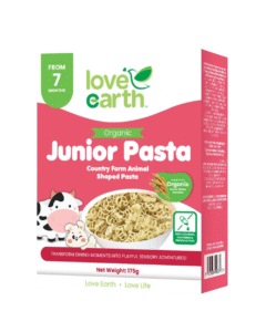 Love Earth Organic Junior Pasta Country Farm Animal Shapes 175g