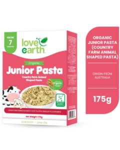 Love Earth Organic Junior Pasta Country Farm Animal Shapes 175g