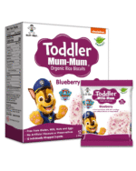 Toddler Mum-Mum Organic Blueberry Rice Biscuits (18+ Months)