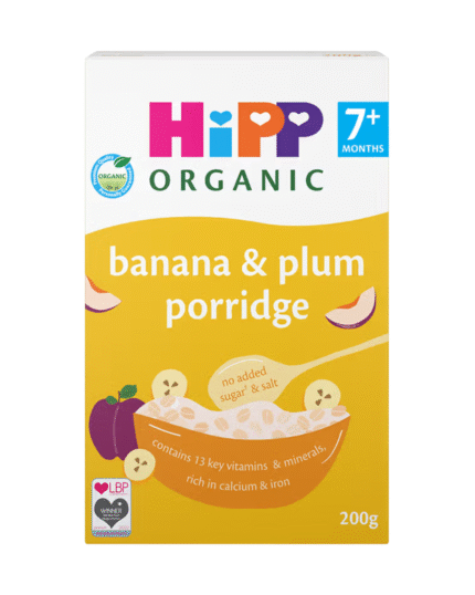 HiPP Organic Banana & Plum Baby Porridge (7+ Months)