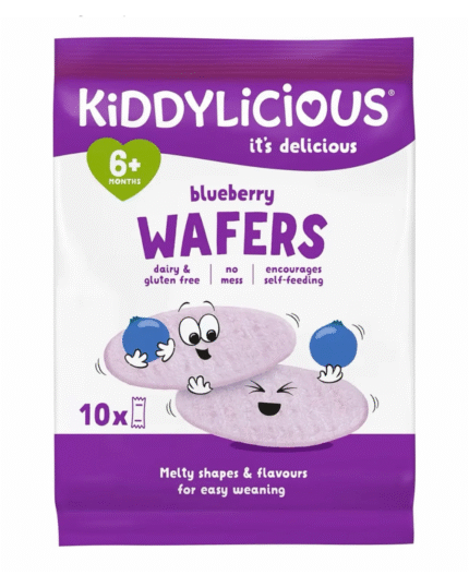Kiddylicious Blueberry Wafers 6+ Months