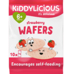 Kiddylicious Strawberry Wafers 6+ Months