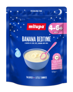 Milupa Banana Bedtime Baby Cereal 125g (4–6+ Months)