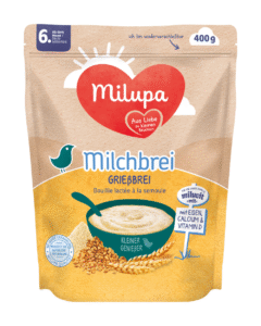 Milupa Milchbrei Semolina Baby Cereal 400g (Milk & Semolina Porridge)