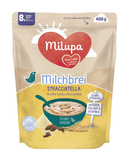 Milupa Milchbrei Stracciatella Baby Cereal 400g (Chocolate Chip Milk Porridge)