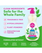 Dapple Baby Bottle & Dish Soap Combo Pack (Fragrance-Free)