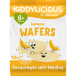 Kiddylicious Banana Wafers 6+ Months