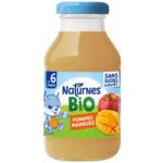 Naturnes Bio Organic Apple & Mango Juice for Babies 6+ Months 190ml
