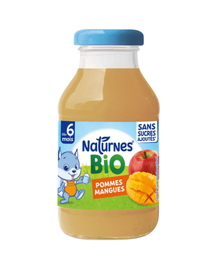 Naturnes Bio Organic Apple & Mango Juice for Babies 6+ Months 190ml