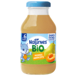 Naturnes Bio Pear & Apricot Baby Juice Drink 190ml (6+ Months)