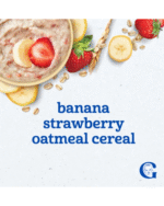 Gerber Lil’ Bits Banana Strawberry Oatmeal Cereal 227g – 12 Months+