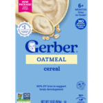 Gerber Oatmeal Cereal 454g – Iron-Fortified Baby Cereal 6+ Months