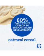 Gerber Oatmeal Cereal 454g – Iron-Fortified Baby Cereal 6+ Months