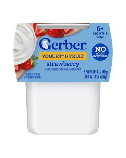 Gerber Yogurt & Fruit Strawberry Baby Food 226g