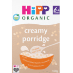 HiPP Organic Creamy Porridge 6+ Months – Iron & Calcium Baby Cereal 160g